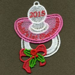 FSL Baby's First Christmas 2015 machine embroidery designs