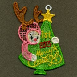 FSL Baby's First Christmas 2015 07 machine embroidery designs