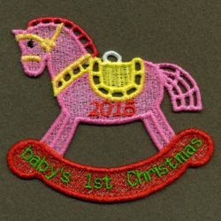 FSL Baby's First Christmas 2015 08 machine embroidery designs