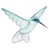 Rippled Hummingbirds 01(Lg)