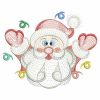 Rippled Christmas Santa(Lg)