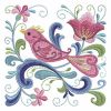 Rosemaling Bird 10(Sm)