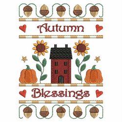 Autumn Harvest 09 machine embroidery designs