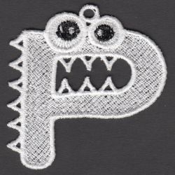FSL Monster Alphabet 16 machine embroidery designs