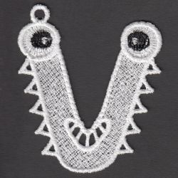 FSL Monster Alphabet 22 machine embroidery designs