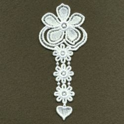 FSL Floral Bookmarks 3 07 machine embroidery designs