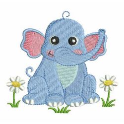 Baby Elephant 03 machine embroidery designs