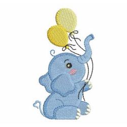 Baby Elephant 06 machine embroidery designs