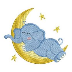 Baby Elephant 07 machine embroidery designs