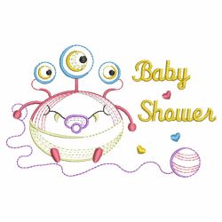 Baby Monsters 10(Lg) machine embroidery designs