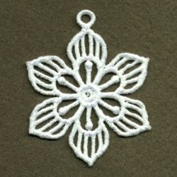 FSL White Flower 6 10 machine embroidery designs