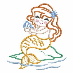 Little Mermaids 07(Md) machine embroidery designs
