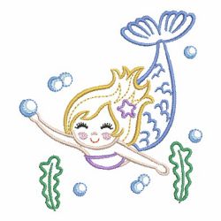 Little Mermaids 08(Lg) machine embroidery designs