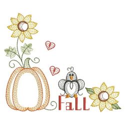 Rippled Pumpkins 04(Lg) machine embroidery designs