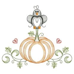 Rippled Pumpkins 07(Md) machine embroidery designs