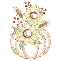 Rippled Pumpkins 09(Lg) machine embroidery designs