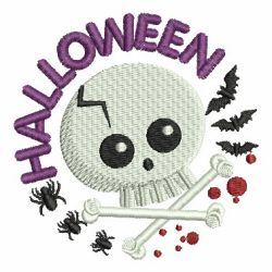 Halloween BOO 05 machine embroidery designs