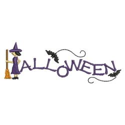 Halloween BOO 07 machine embroidery designs