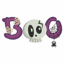 Halloween BOO 12 machine embroidery designs