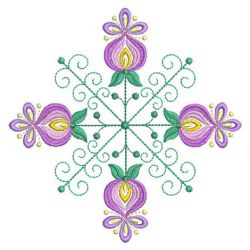 Jacobean Flower Quilt(Sm) machine embroidery designs