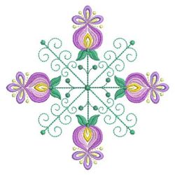Jacobean Flower Quilt(Sm) machine embroidery designs