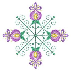 Jacobean Flower Quilt 01(Lg) machine embroidery designs