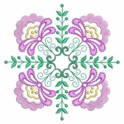 Jacobean Flower Quilt 02(Sm) machine embroidery designs