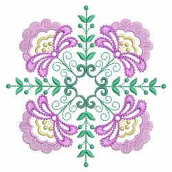 Jacobean Flower Quilt 02(Sm)