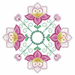 Jacobean Flower Quilt 08(Lg)