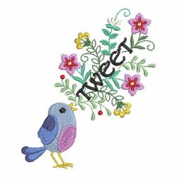 Sweet Tweets 01 machine embroidery designs