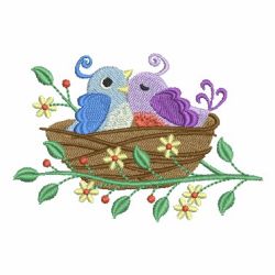 Sweet Tweets 04 machine embroidery designs