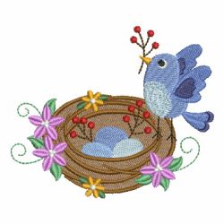 Sweet Tweets 07 machine embroidery designs