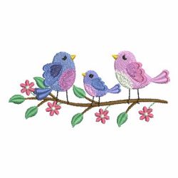 Sweet Tweets 08 machine embroidery designs