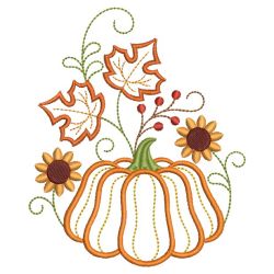 Give Thanks Pumpkins 03(Lg) machine embroidery designs