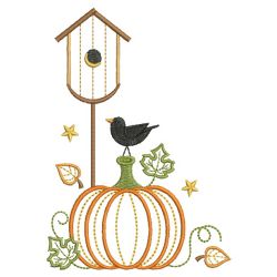 Give Thanks Pumpkins 07(Md) machine embroidery designs
