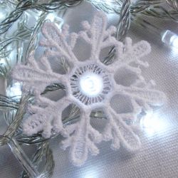 FSL Christmas Snowflake Lights 06 machine embroidery designs