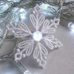 FSL Christmas Snowflake Lights 07 machine embroidery designs