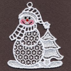 FSL Cuddly Snowmen 09 machine embroidery designs