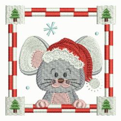 Christmas Critters 01 machine embroidery designs