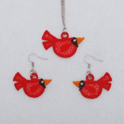 FSL Christmas Earrings And Pendant 05 machine embroidery designs