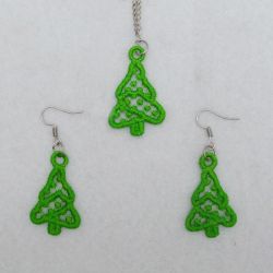 FSL Christmas Earrings And Pendant 06 machine embroidery designs
