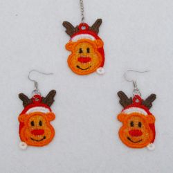 FSL Christmas Earrings And Pendant 07 machine embroidery designs