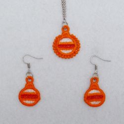 FSL Christmas Earrings And Pendant 08 machine embroidery designs