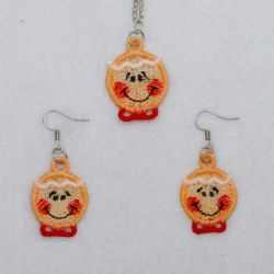 FSL Christmas Earrings And Pendant 10