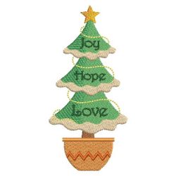 Christmas Trees 2(Sm) machine embroidery designs