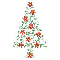 Christmas Trees 2 03(Lg) machine embroidery designs