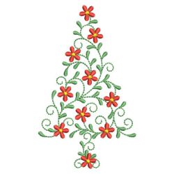 Christmas Trees 2 03(Sm) machine embroidery designs