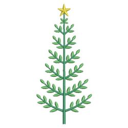 Christmas Trees 2 04(Sm) machine embroidery designs