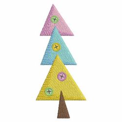 Christmas Trees 2 05(Sm) machine embroidery designs