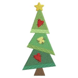 Christmas Trees 2 07(Lg) machine embroidery designs